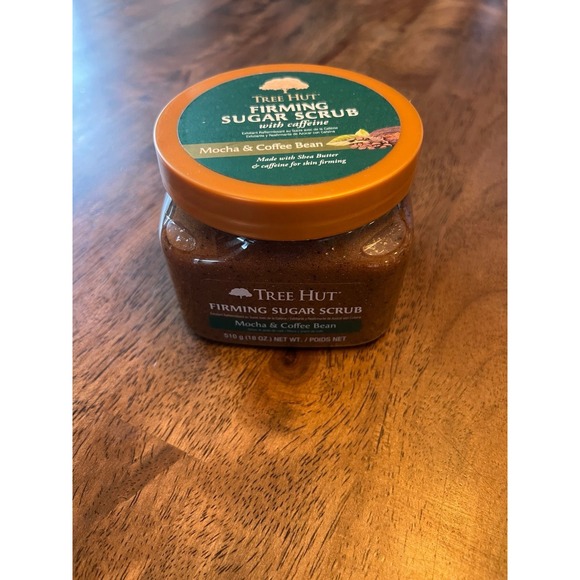 Tree Hut Mocha Coffee‎ Bean Body Scrub NWT - Picture 1 of 4
